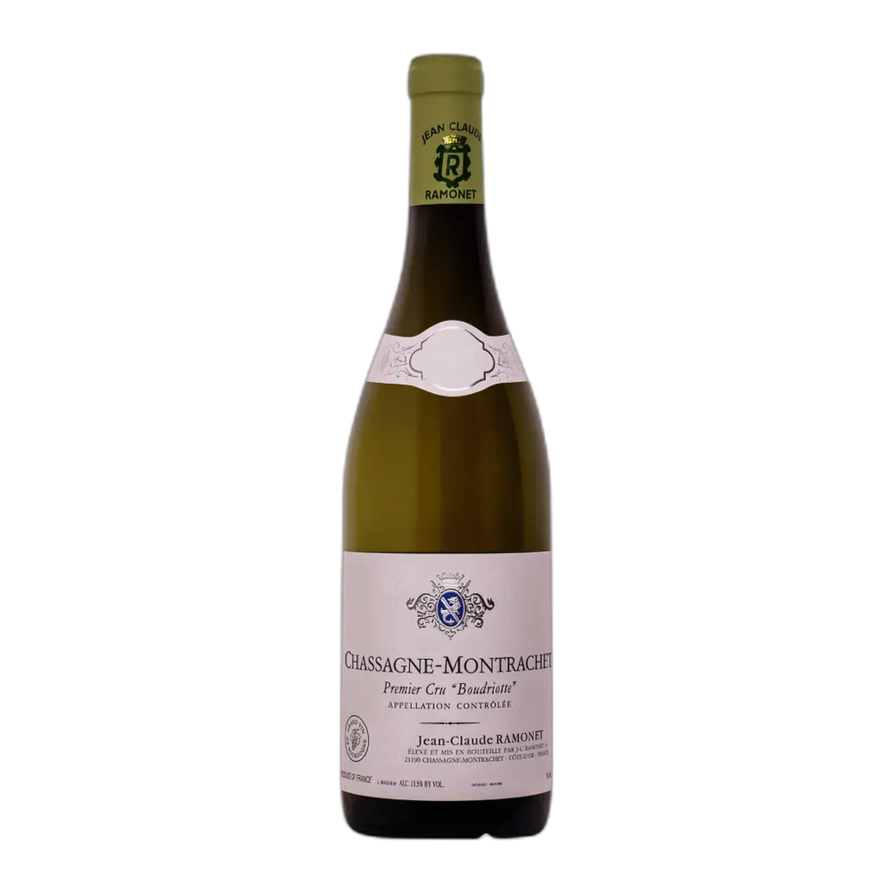 Jean-Claude Ramonet, Chassagne-Montrachet Blanc Boudriotte 1er Cru 2011, Bottiglia 750 ml