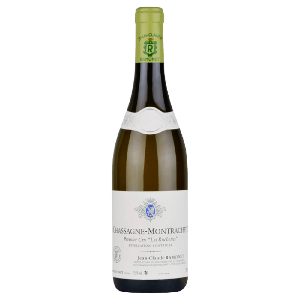 Jean-Claude Ramonet, Chassagne-Montrachet Blanc Les Ruchottes 1er Cru 2017, Bottiglia 750 ml