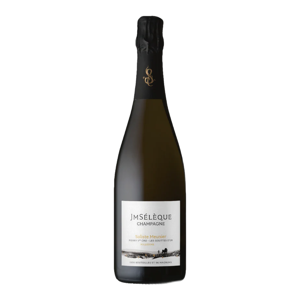 Jean-Marc Sélèque, Soliste Meunier Les Gouttes d'Or Extra brut 1er Cru 2018, Bottiglia 750 ml