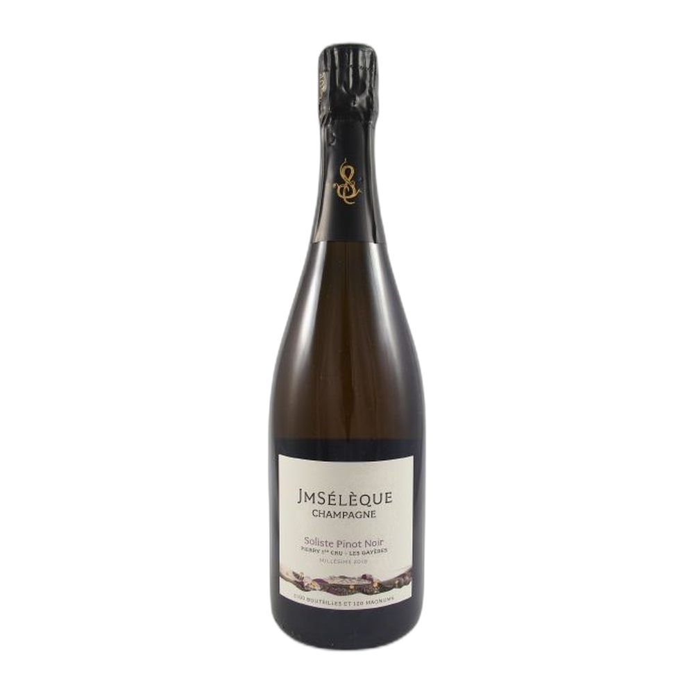 Jean-Marc Sélèque, Soliste Pinot noir Les Gayères Extra brut 1er Cru 2018, Bottiglia 750 ml