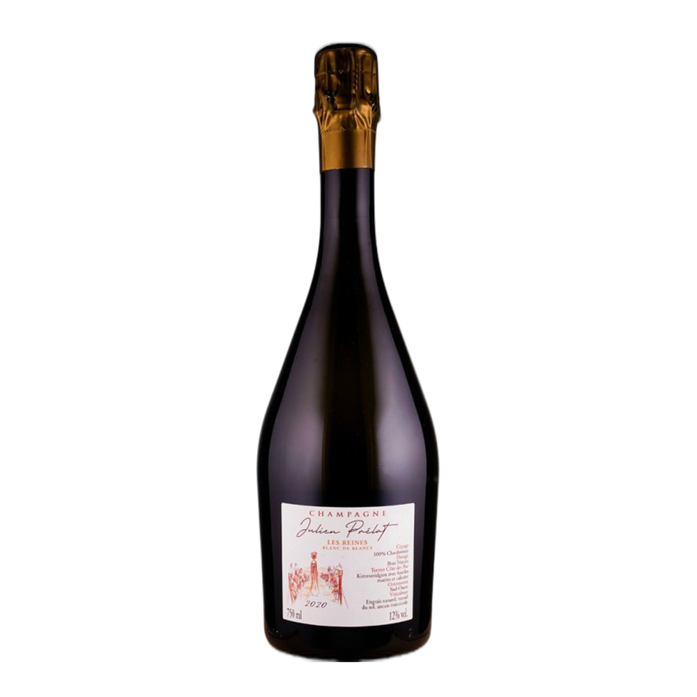 Julien Prélat, Les Reines Blanc de Blancs Brut nature 2020, Bottiglia 750 ml