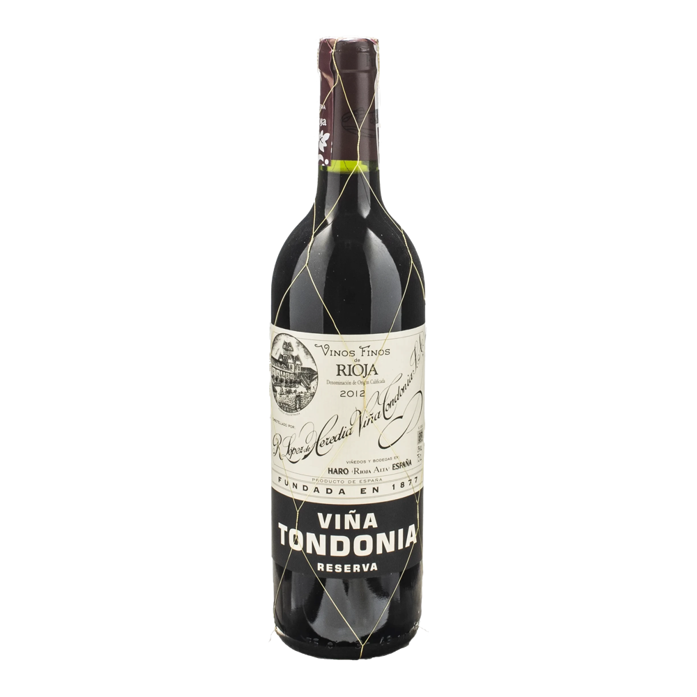 López de Heredia, Rioja Reserva Viña Tondonia Tinto 2012, Bottiglia 750 ml