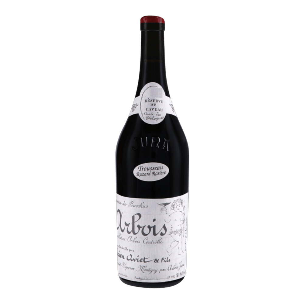 Le Caveau de Bacchus - Lucien Aviet & Fils, Trousseau Ruzard Rosière Arbois Réserve du Caveau Cuvée des Géologues 2020, Bottiglia 750 ml
