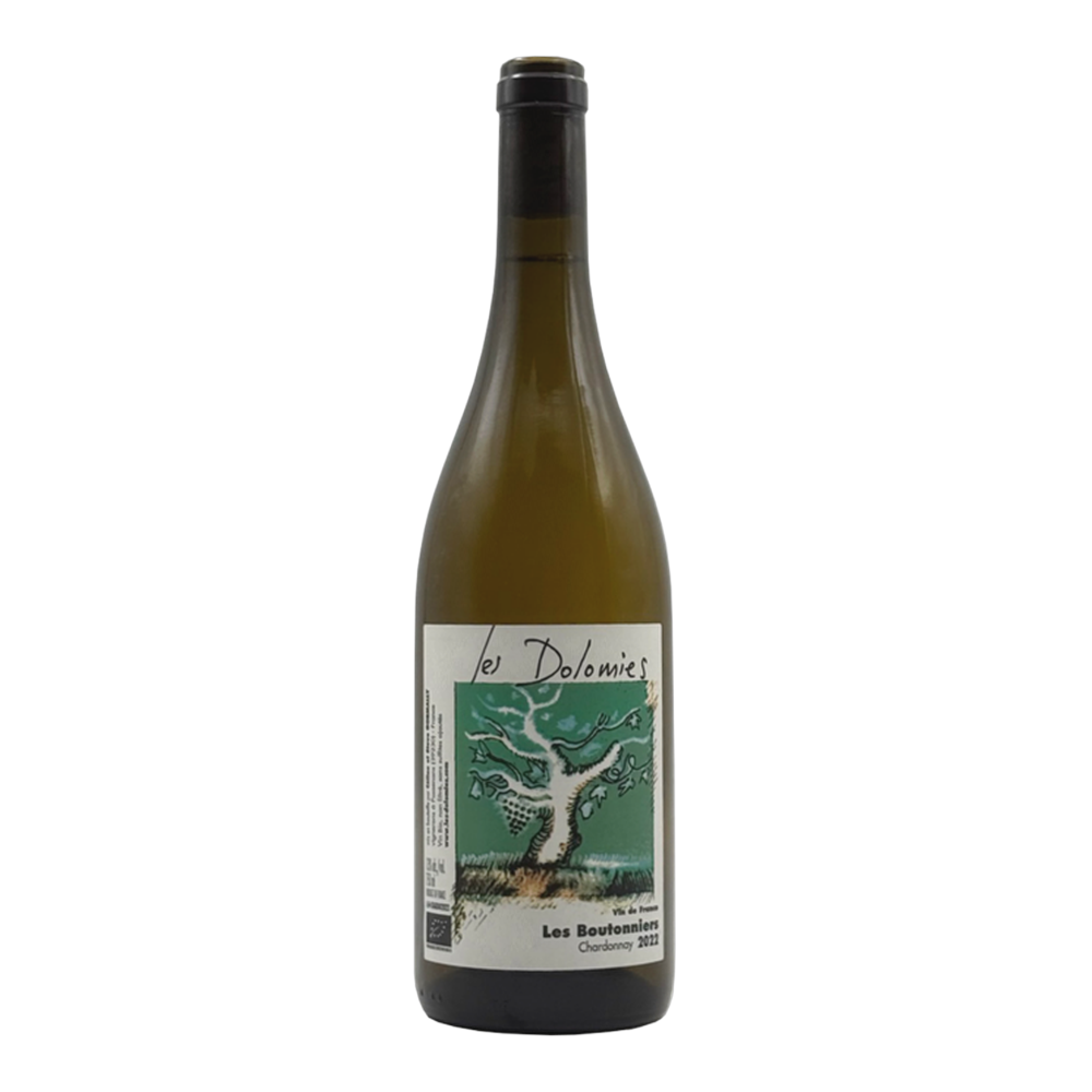 Les Dolomies, Chardonnay Les Boutonniers 2022, Bottiglia 750 ml