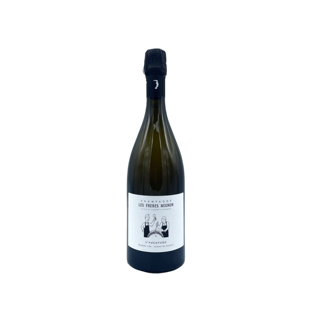 Les Frères Mignon, L'Aventure Blanc de Blancs Extra brut 1er Cru, Bottiglia 750 ml