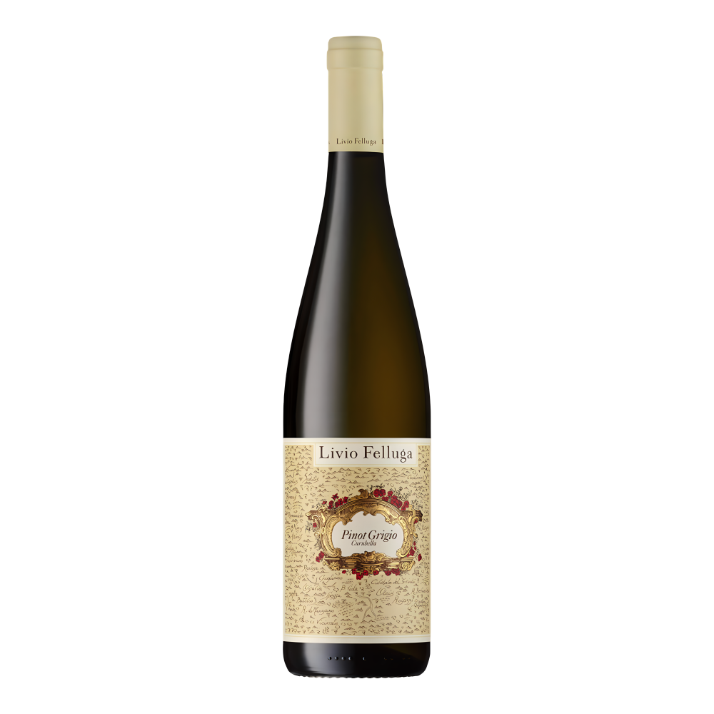 Livio Felluga, Pinot grigio Curubella 2020, Bottiglia 750 ml