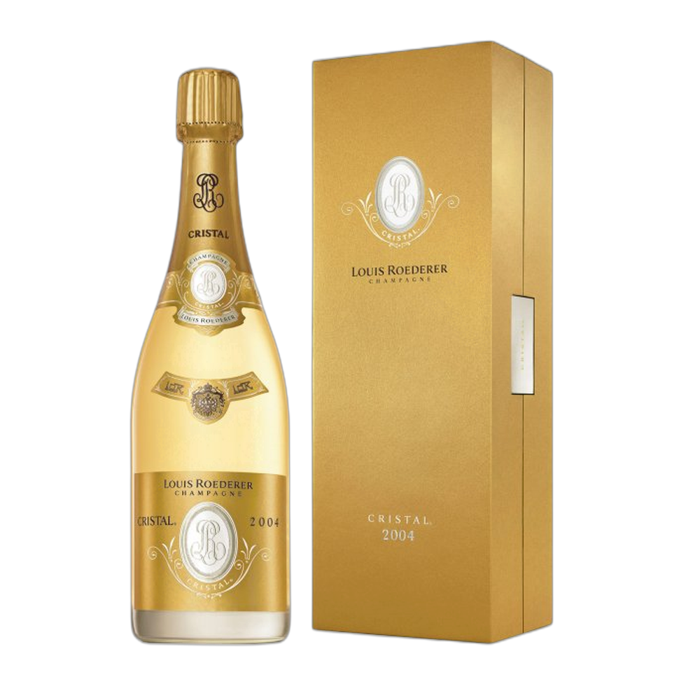Louis Roederer, Cristal Brut 2004, Bottiglia con astuccio 750 ml