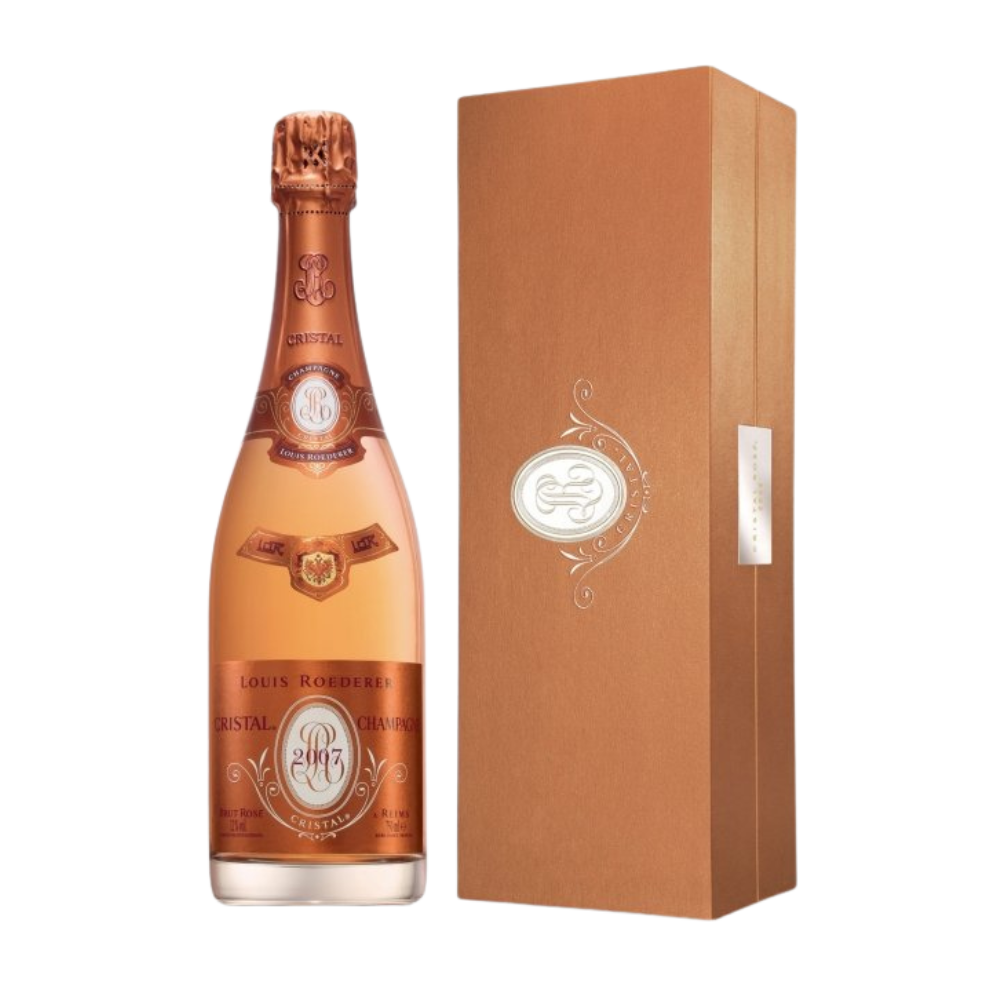 Louis Roederer, Cristal Rosé Brut 2007, Bottiglia con astuccio 750 ml