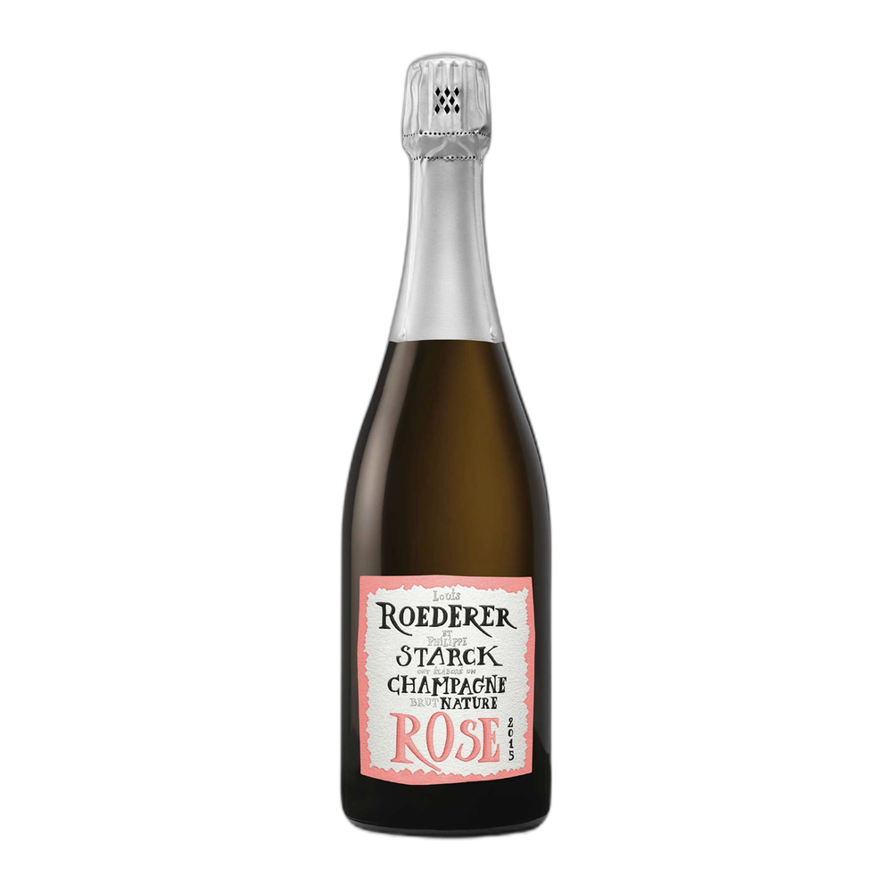 Louis Roederer, Philippe Starck Rosé Brut nature 2015, Bottiglia 750 ml