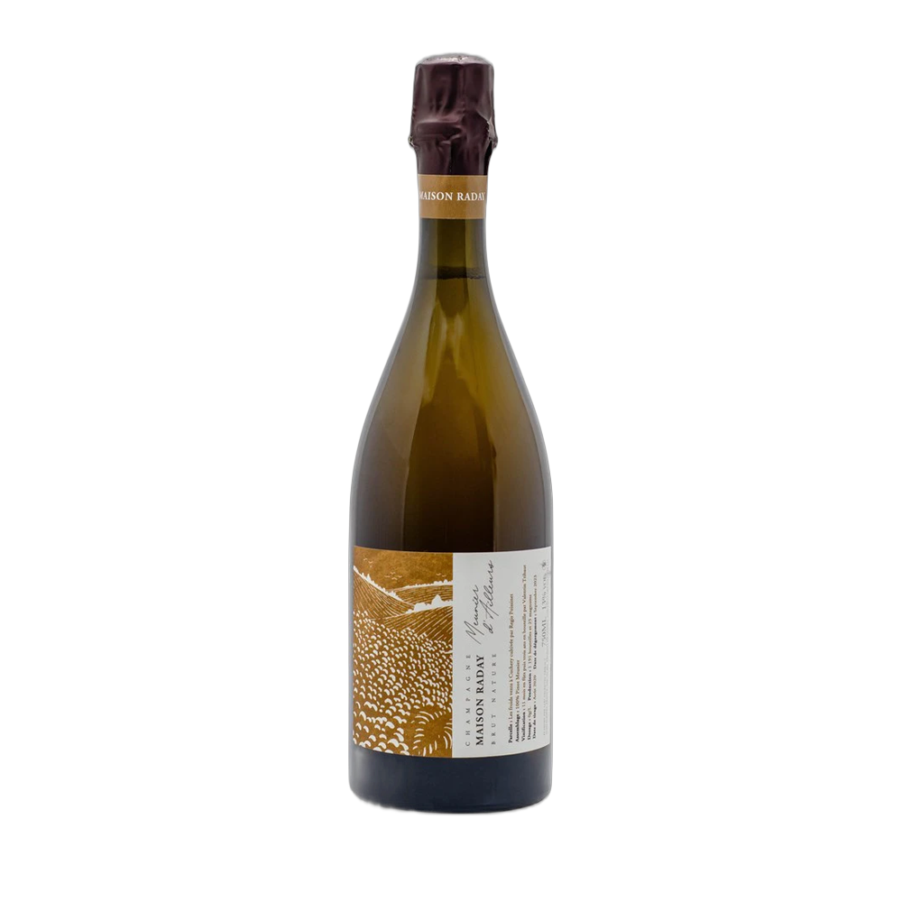Maison Raday, Meunier d'Ailleurs Brut nature, Bottiglia 750 ml