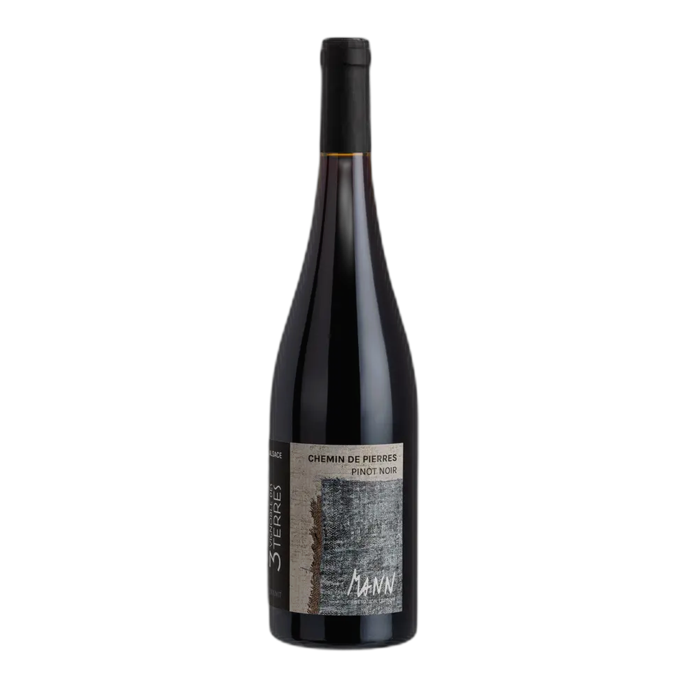 Mann - Vignobles des 3 Terres, Pinot noir Alsace Chemin de Pierre 2022, Bottiglia 750 ml