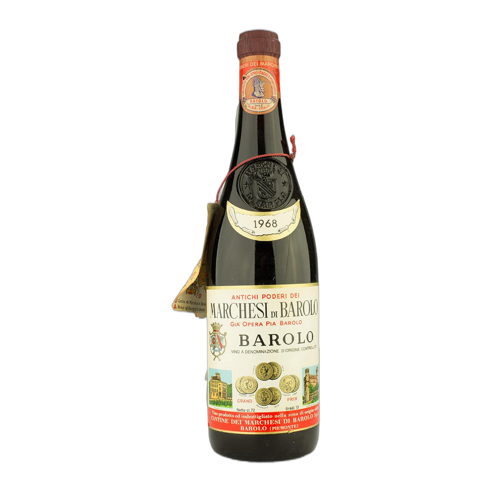 Marchesi di Barolo, Barolo 1968, Bottiglia 750 ml