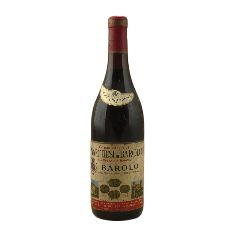 Marchesi di Barolo, Barolo 1982, Bottiglia 750 ml