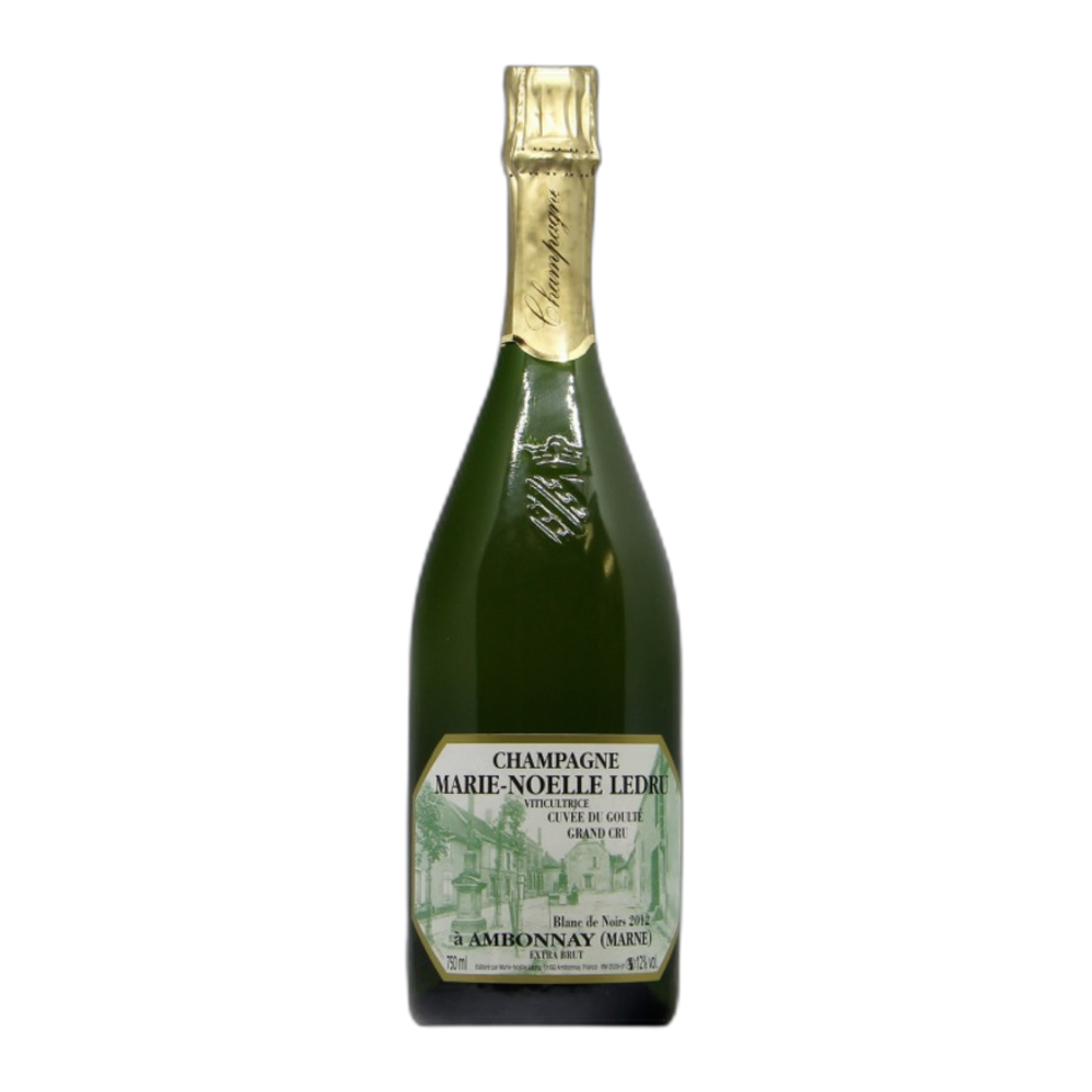 Marie-Noëlle Ledru, Cuvée du Goulté Blanc de Noirs Brut Grand Cru 2014, Bottiglia 750 ml