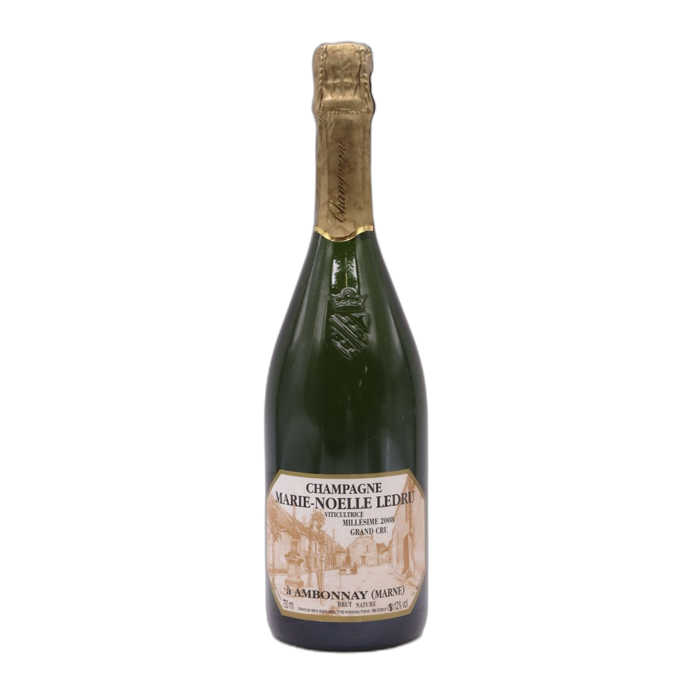 Marie-Noëlle Ledru, Millésime Brut nature Grand Cru 2008, Bottiglia 750 ml