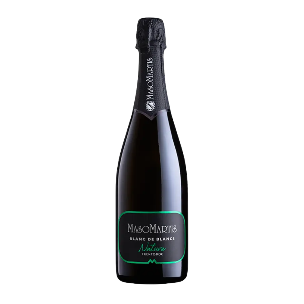 Maso Martis, Trentodoc Blanc de Blancs Brut nature 2021, Bottiglia 750 ml