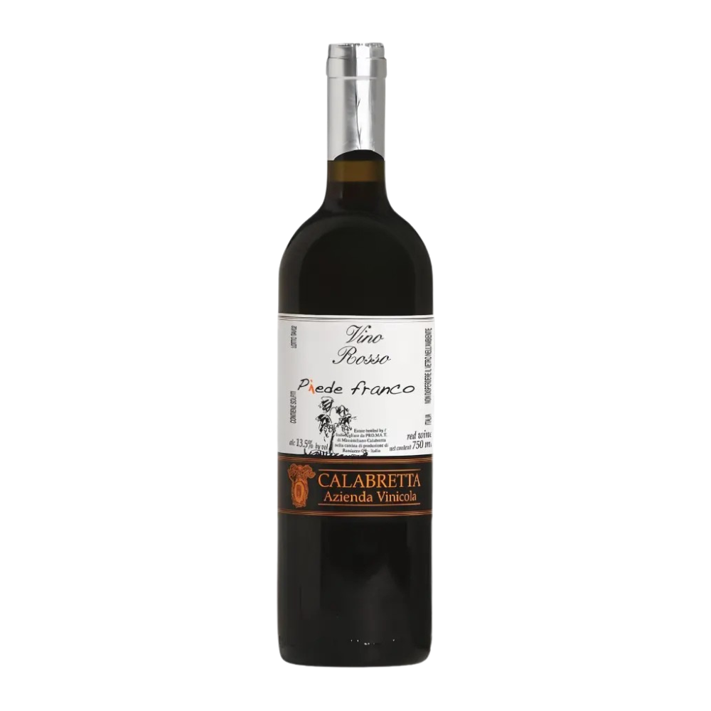 Massimiliano Calabretta, Piede Franco Rosso 2017, Bottiglia 750 ml