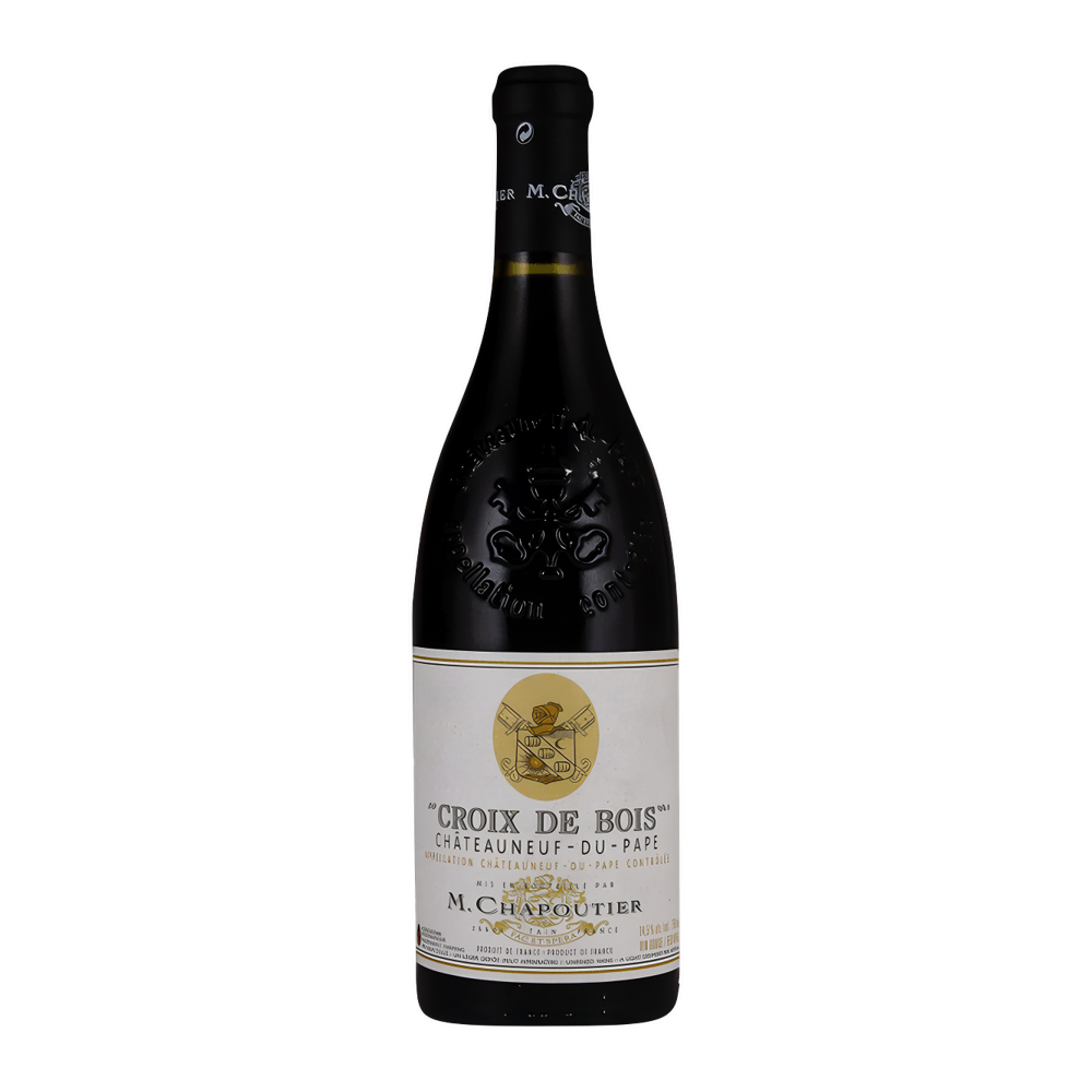 Michel Chapoutier, Châteauneuf-du-Pape Rouge Croix De Bois 2015, Bottiglia 750 ml