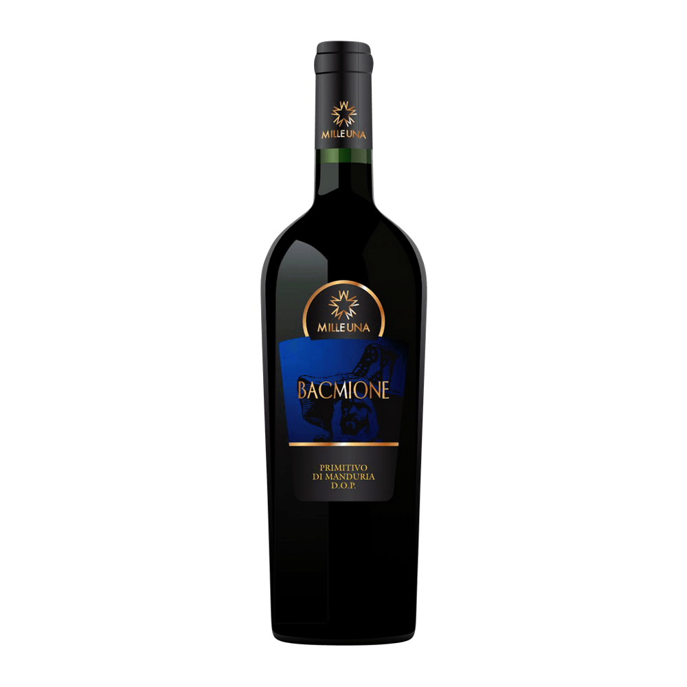MilleUna, Primitivo di Manduria Bacmione 2008, Bottiglia 750 ml