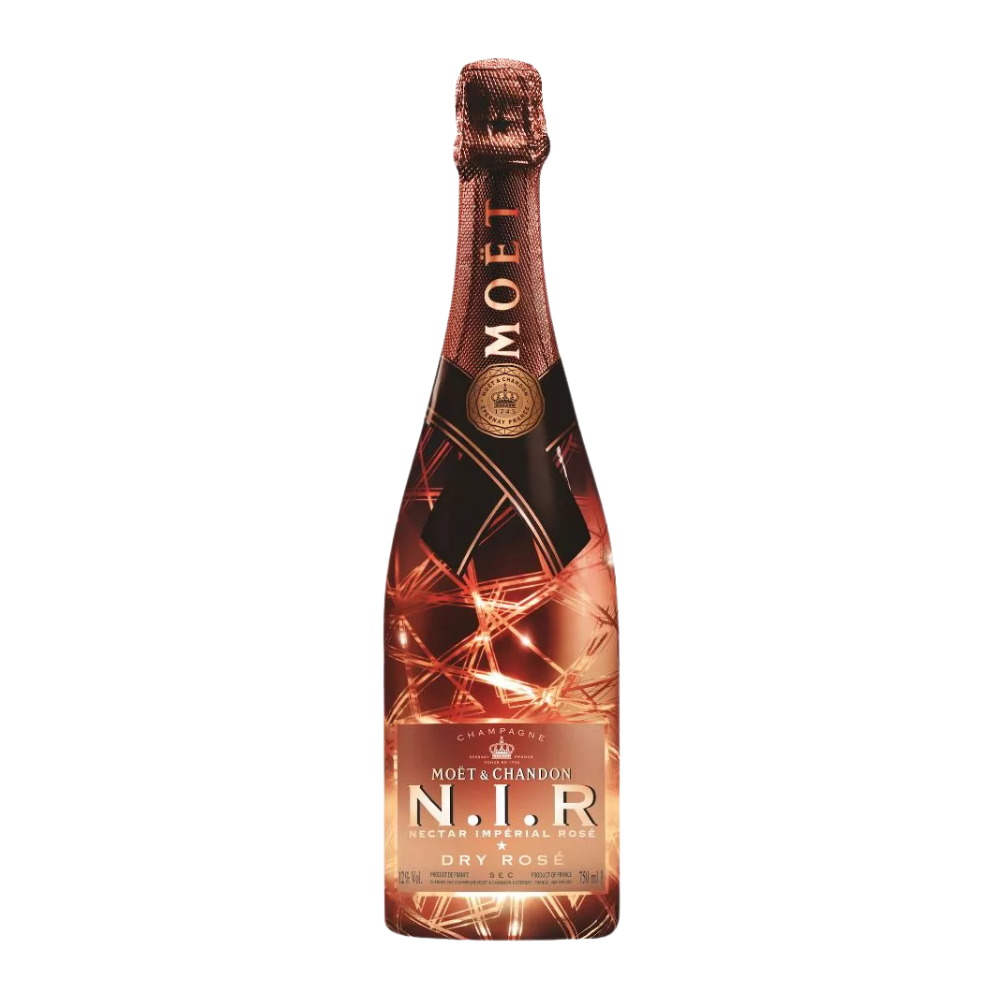 Moët & Chandon, Nectar Impérial Rosé Luminous Dry, Bottiglia 750 ml