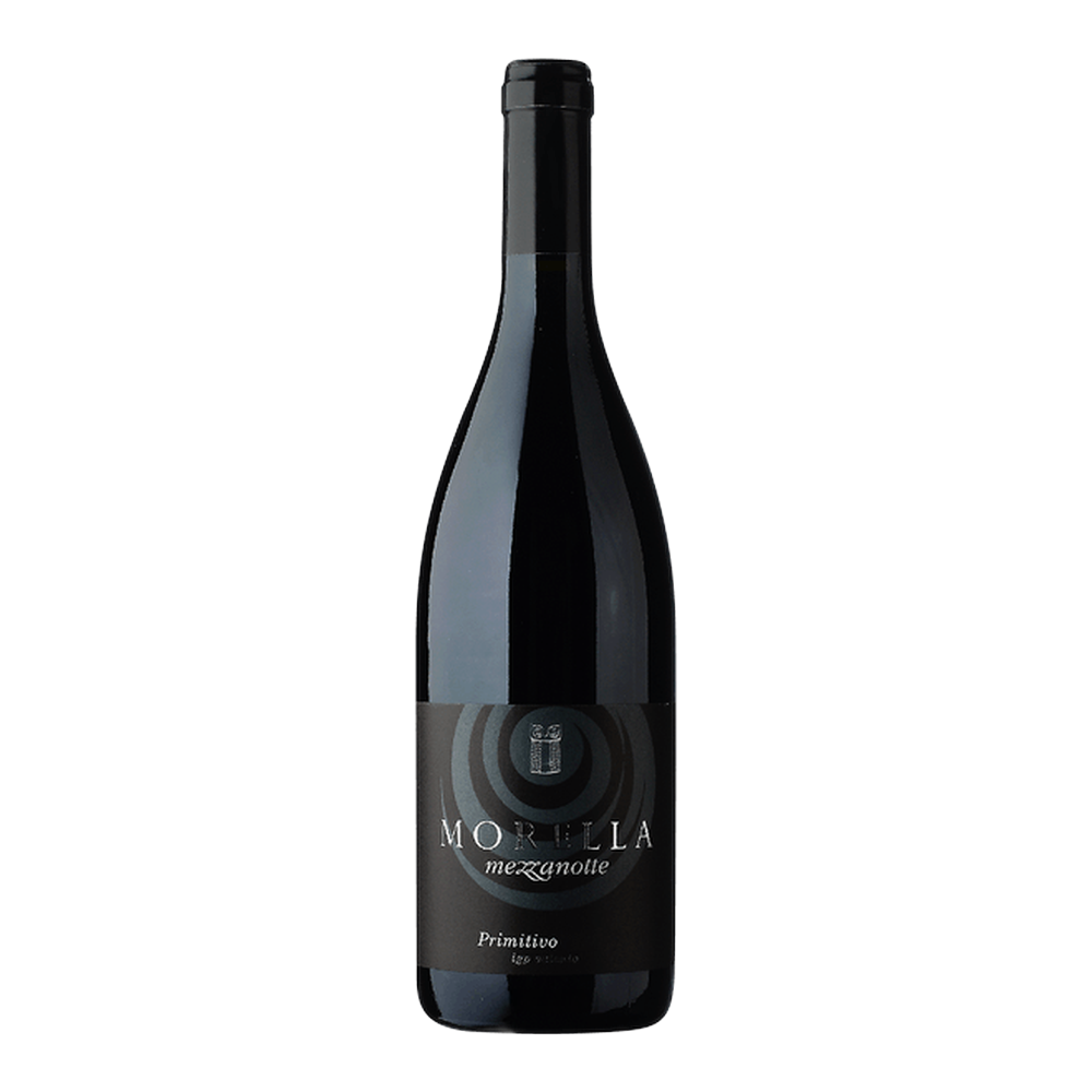 Morella, Primitivo Mezzanotte 2024, Bottiglia 750 ml