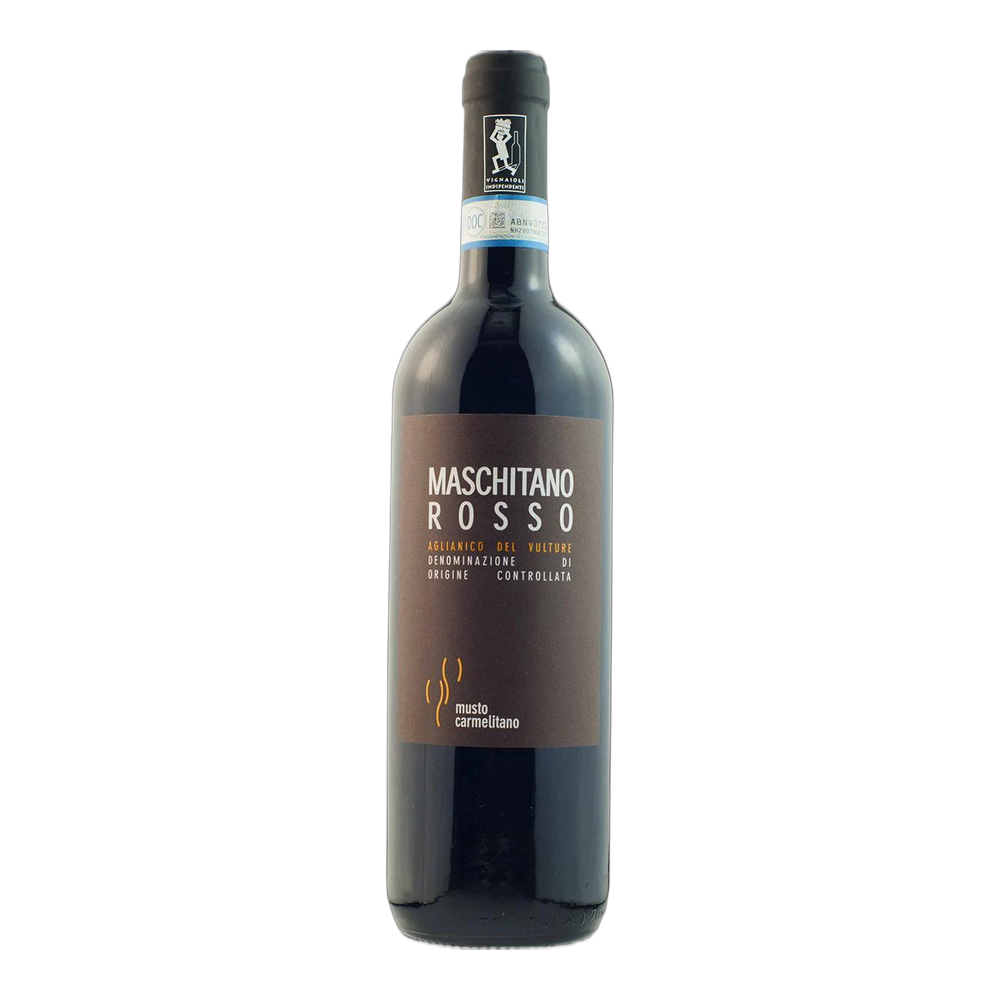 Musto Carmelitano, Aglianico del Vulture Maschitano Rosso 2020, Bottiglia 750 ml