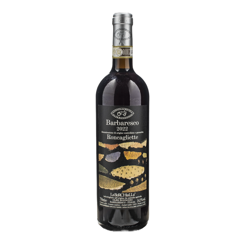 Olek Bondonio - La Berchialla, Barbaresco Roncagliette 2022, Bottiglia 750 ml