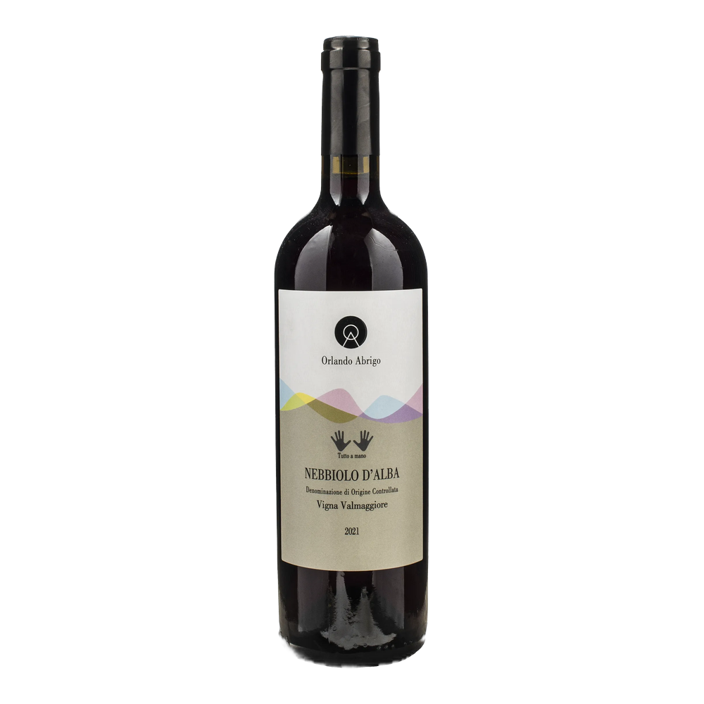 Orlando Abrigo, Nebbiolo d'Alba Valmaggiore 2021, Bottiglia 750 ml