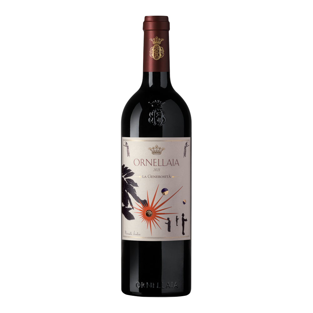 Ornellaia, Bolgheri Superiore Ornellaia La Generosità Vendemmia d'Artista Marinella Senatore 2021, Bottiglia 750 ml
