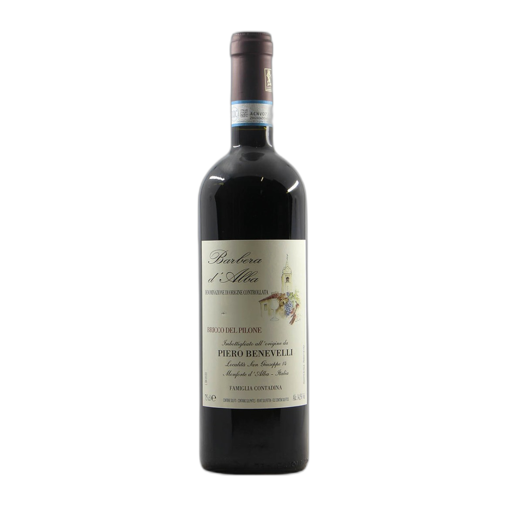 Piero Benevelli, Barbera d'Alba Bricco del Pilone 2024, Bottiglia 750 ml