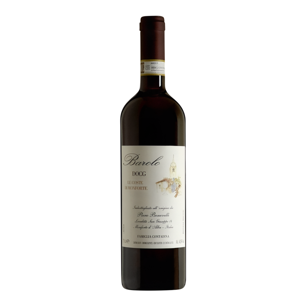 Piero Benevelli, Barolo Le Coste di Monforte 2017, Bottiglia 750 ml