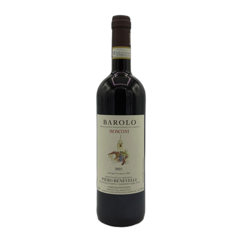 Piero Benevelli, Barolo Mosconi 2021, Bottiglia 750 ml