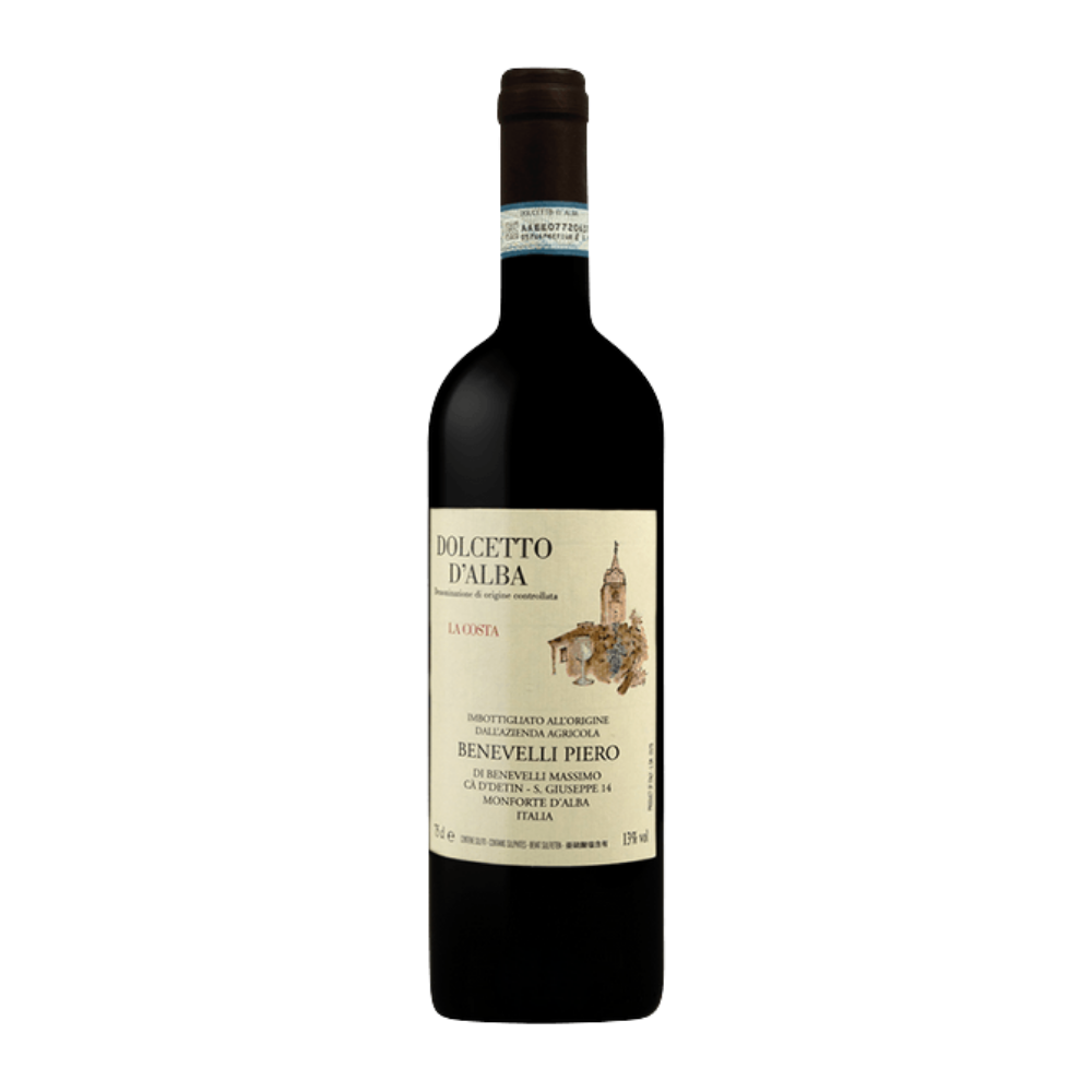 Piero Benevelli, Dolcetto d'Alba La Costa 2024, Bottiglia 750 ml