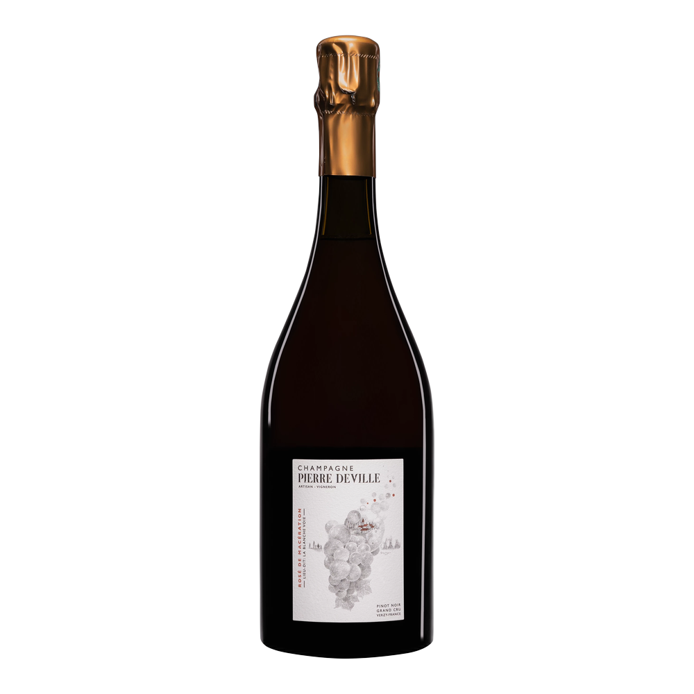 Pierre Deville, Rosé de Macération La Blanche Voie Brut nature Grand Cru 2020, Bottiglia 750 ml