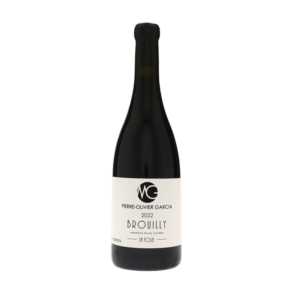Pierre-Olivier Garcia, Brouilly La Folie 2022, Bottiglia 750 ml