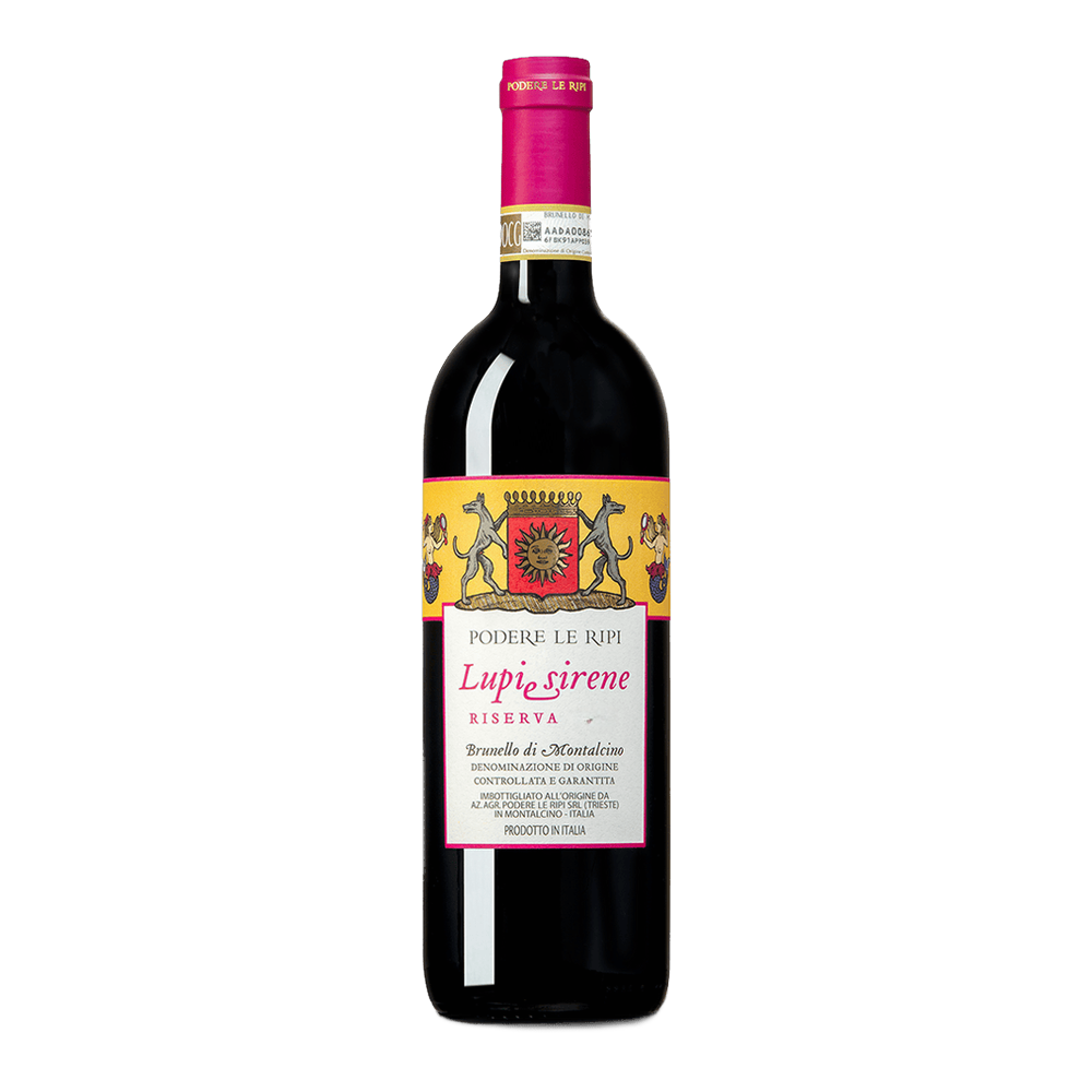 Podere Le Ripi, Brunello di Montalcino Riserva Lupi e Sirene 2013, Bottiglia 750 ml