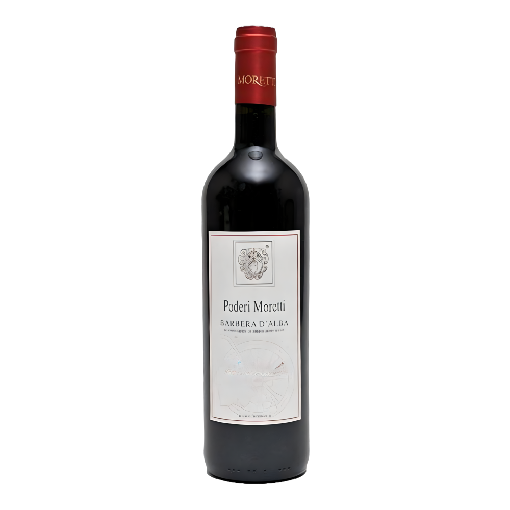 Poderi Moretti, Barbera d'Alba Superiore DOC 2018, Bottiglia 750 ml