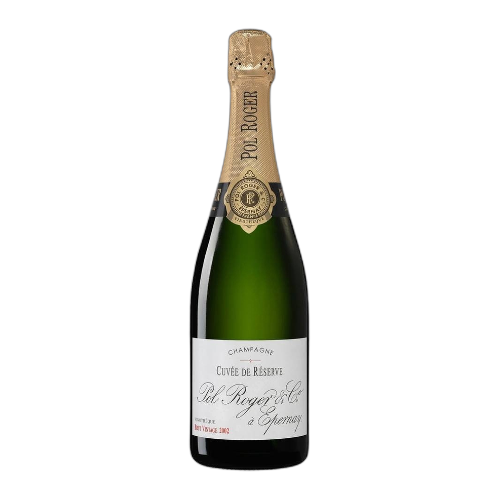 Pol Roger, Cuvée de Réserve Vinothèque Vintage Brut 2002, Bottiglia 750 ml