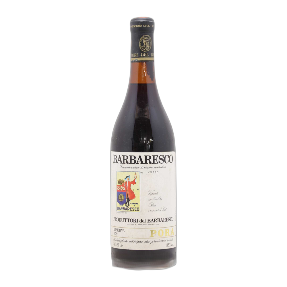 Produttori del Barbaresco, Barbaresco Riserva Pora 1979, Bottiglia 750 ml
