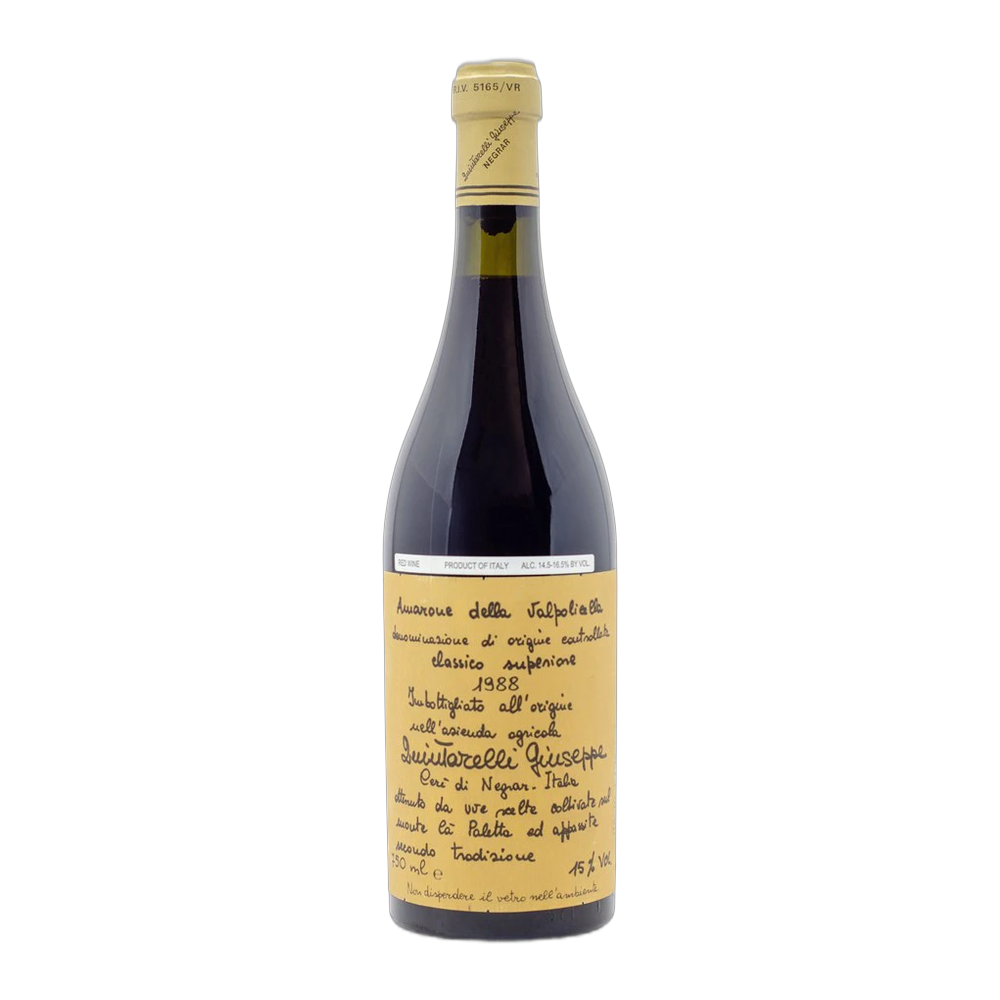 Quintarelli, Amarone della Valpolicella Classico Superiore 1988, Bottiglia 750 ml