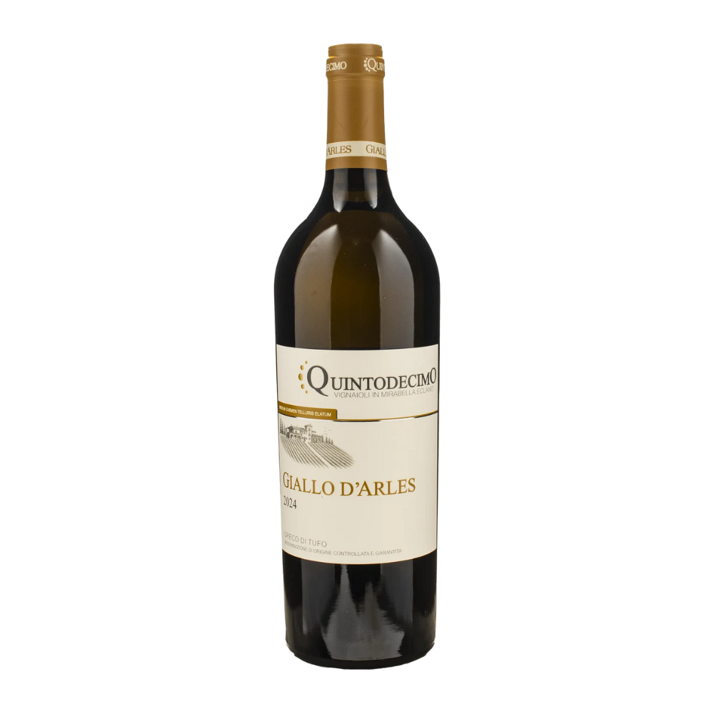 Quintodecimo, Greco di Tufo Giallo d'Arles 2024, Bottiglia 750 ml