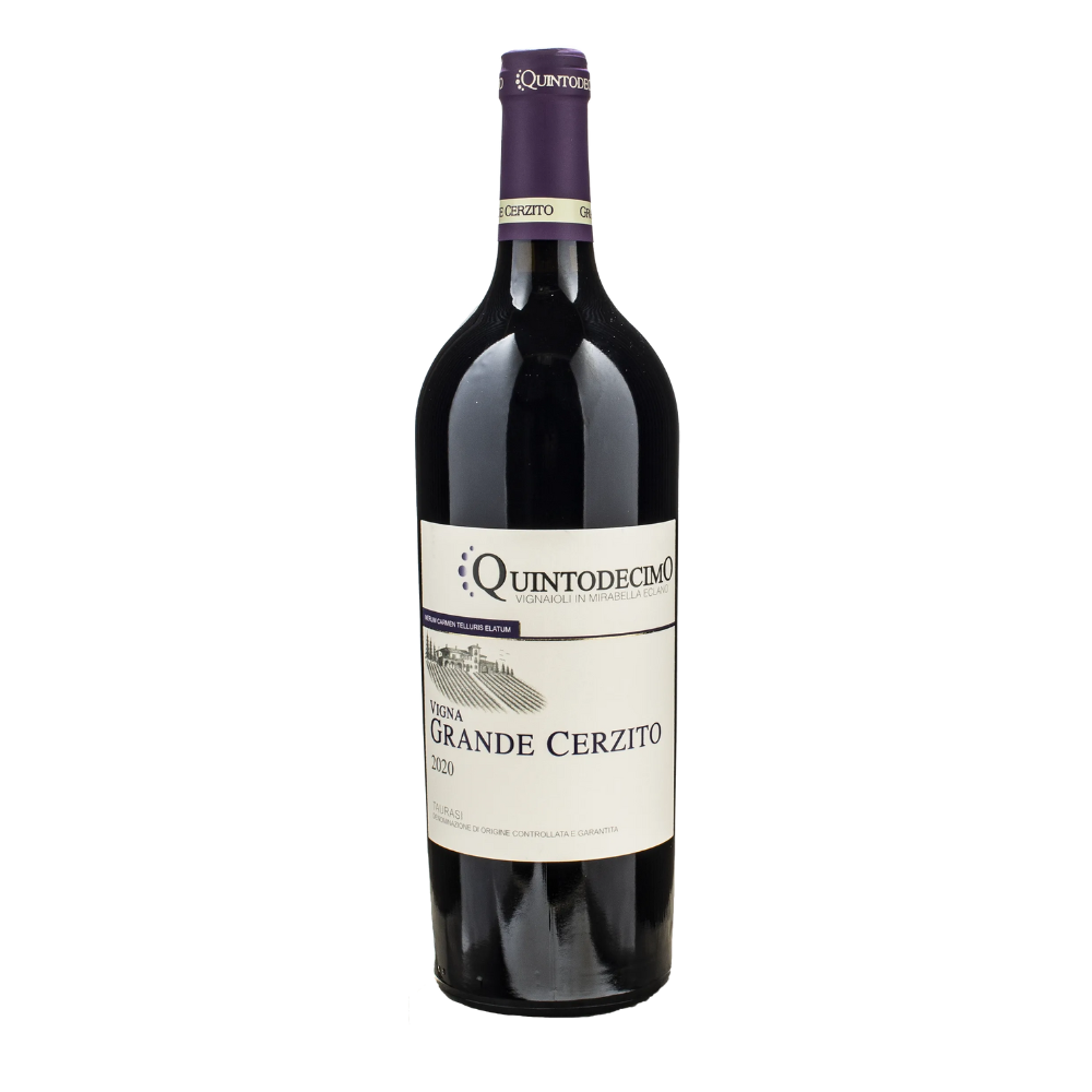 Quintodecimo, Taurasi Riserva Vigna Grande Cerzito 2020, Bottiglia 750 ml