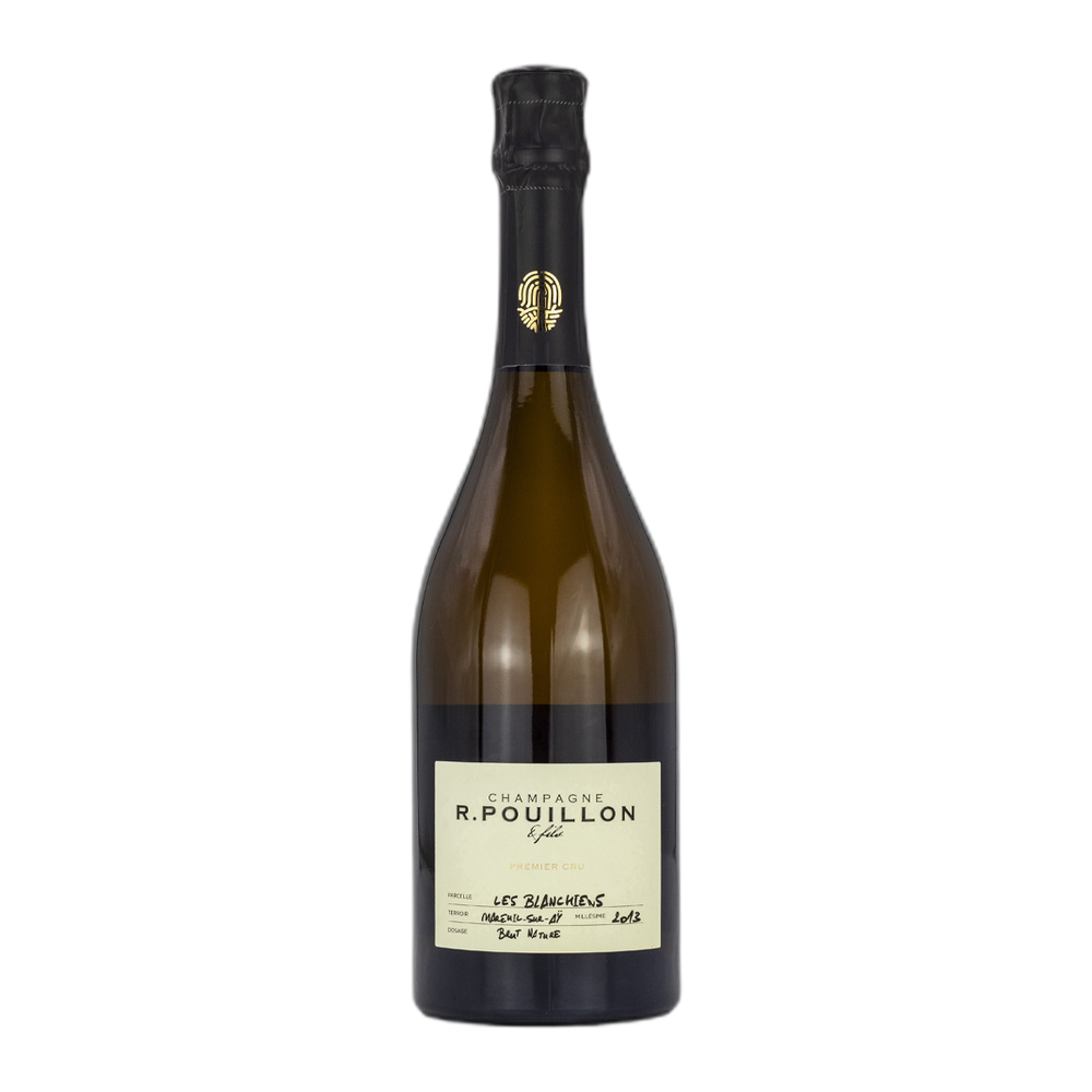 R. Pouillon, Les Blanchiens Brut nature 1er Cru 2015, Bottiglia 750 ml