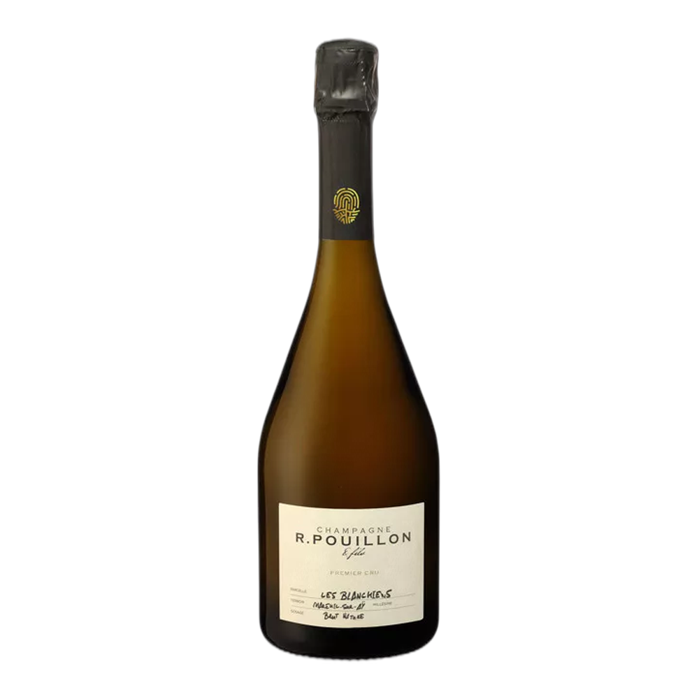R. Pouillon, Les Blanchiens Brut nature 1er Cru 2016, Bottiglia 750 ml