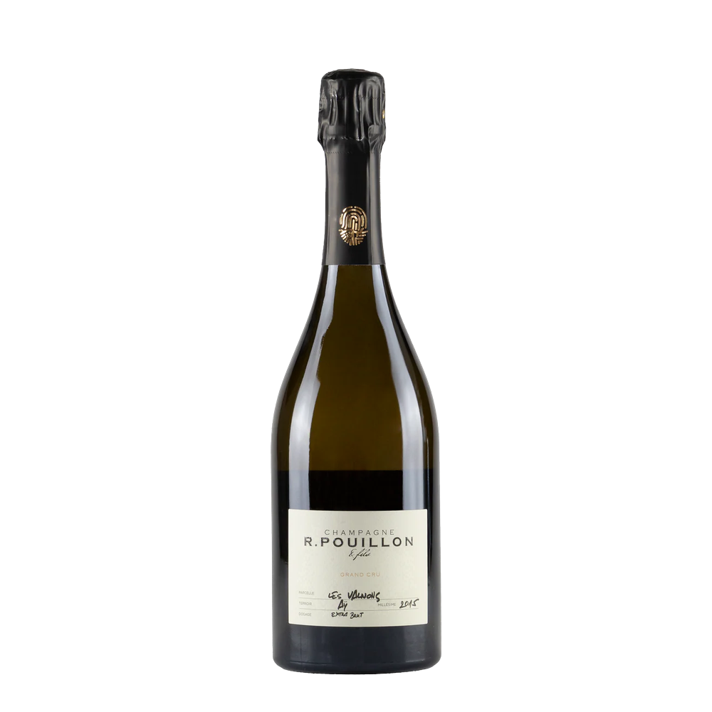 R. Pouillon, Les Valnons Extra brut Grand Cru 2015, Bottiglia 750 ml