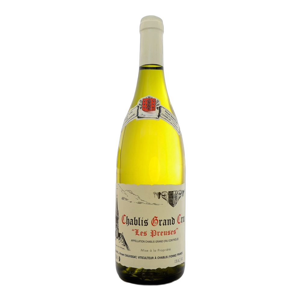 René et Vincent Dauvissat, Chablis Les Preuses Grand Cru 2022, Bottiglia 750 ml