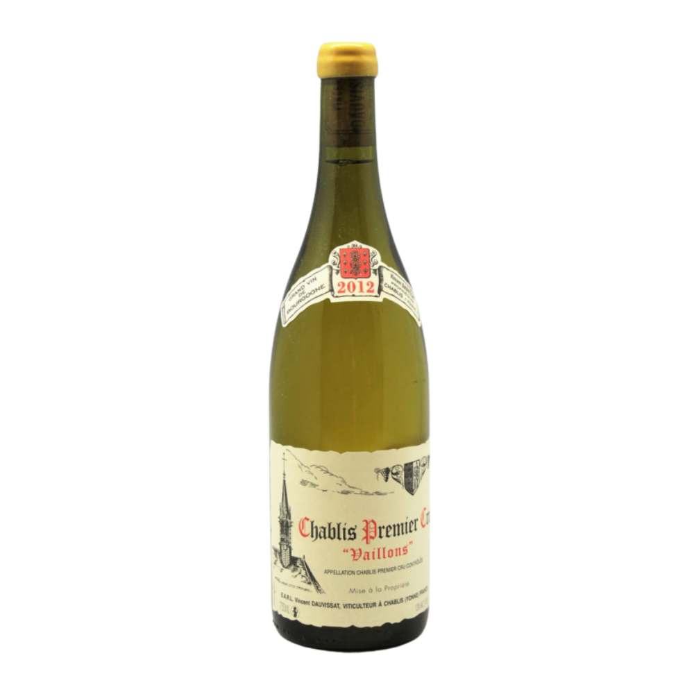 René et Vincent Dauvissat, Chablis Vaillons 1er Cru 2012, Bottiglia 750 ml