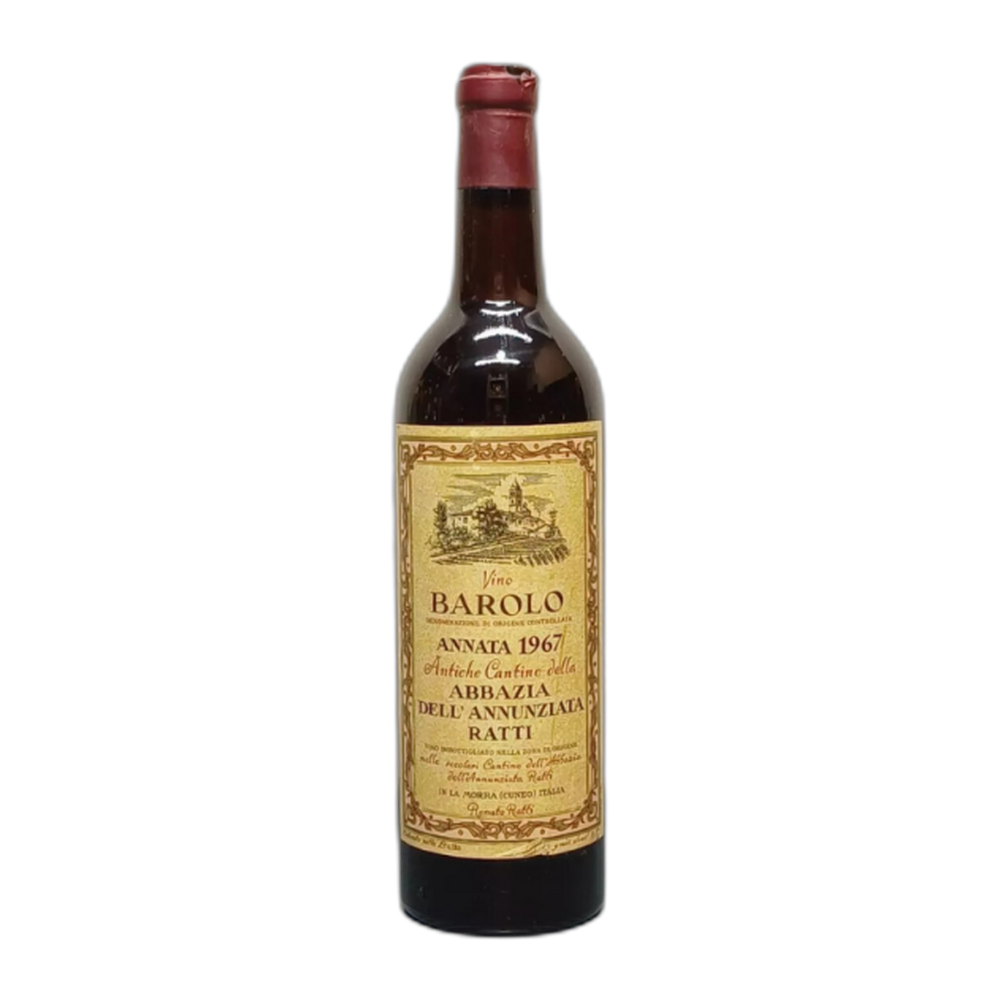 Renato Ratti, Barolo Abbazia dell'Annunziata 1967, Bottiglia 720 ml