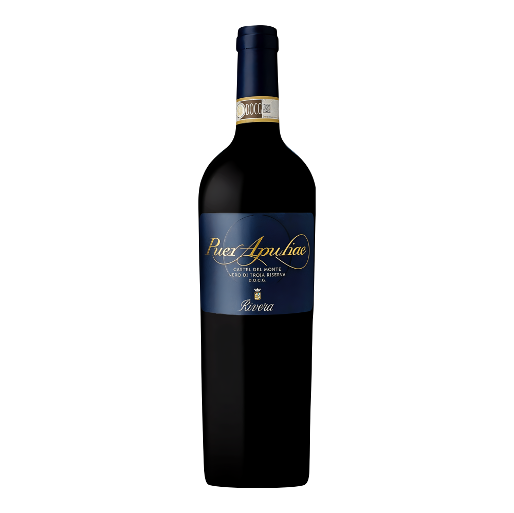 Rivera, Nero di Troia Castel del Monte Riserva Puer Apuliae 2016, Bottiglia 750 ml