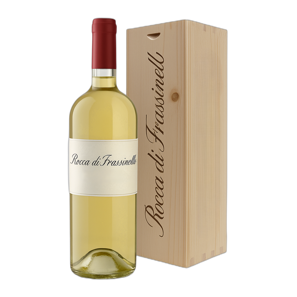 Rocca di Frassinello, Bianco 2020, Bottiglia cassa legno 750 ml